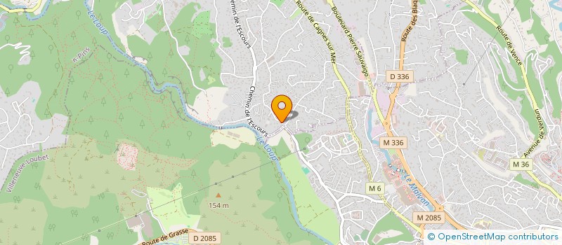 localisation de l'entreprise SCI LOVIMO  LA COLLE-SUR-LOUP