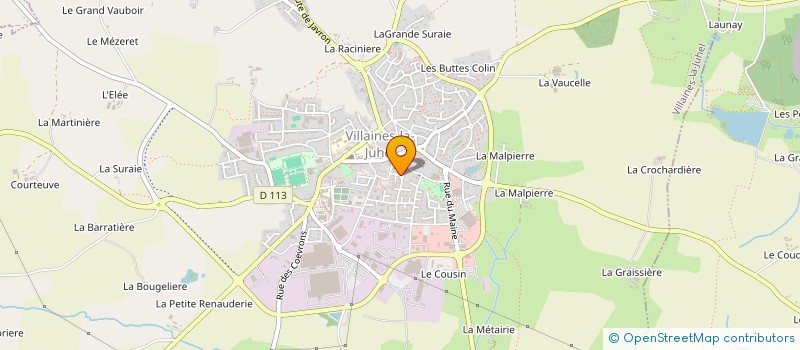 localisation de l'entreprise SCI LOVINCE  VILLAINES-LA-JUHEL