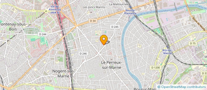 localisation de l'entreprise SCI LOVIPROP  LE PERREUX-SUR-MARNE
