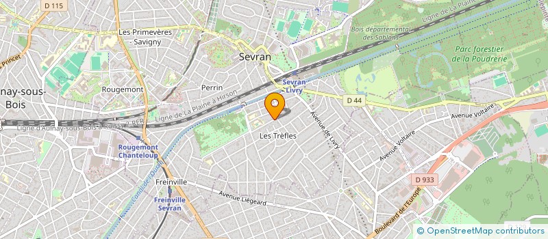 localisation de l'entreprise SCI LOW à SEVRAN