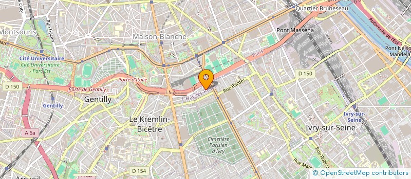 localisation de l'entreprise SCI LOWENZO ELLA à IVRY-SUR-SEINE