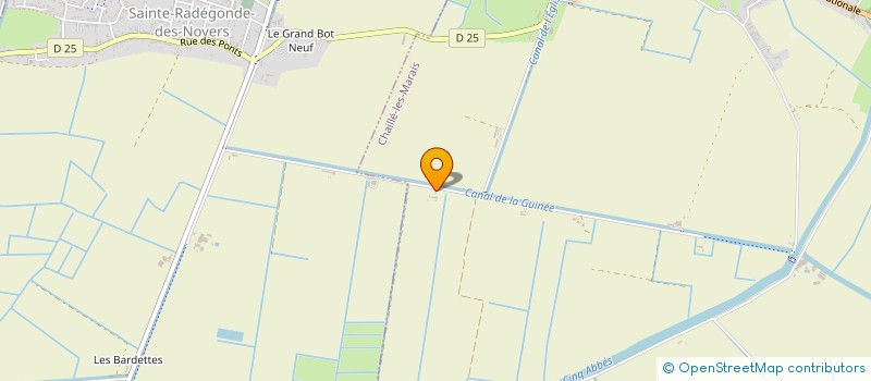 localisation de l'entreprise SCI LOWNA  CHAILLE-LES-MARAIS