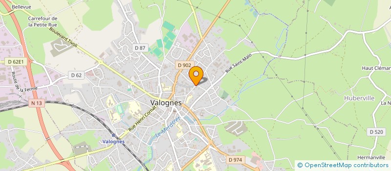 localisation de l'entreprise SCI LOX à VALOGNES