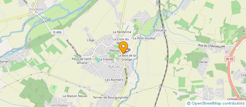 localisation de l'entreprise SCI LOY-JOUSSELIN  BALZAC