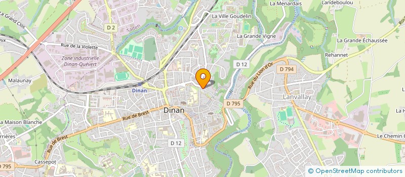 localisation de l'entreprise SCI LOYER PRO  DINAN