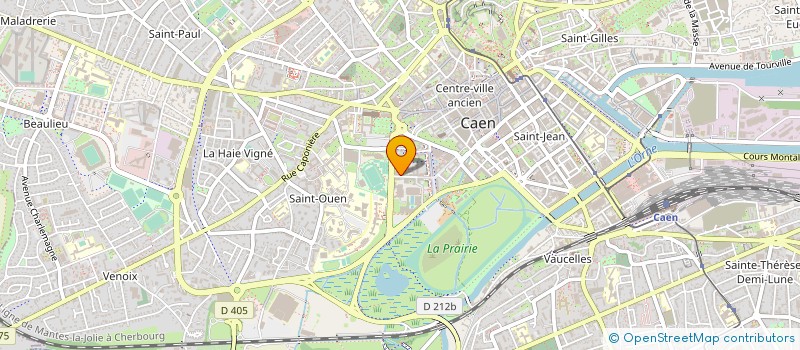 localisation de l'entreprise SCI LOYGUE-MAGLIULO  CAEN