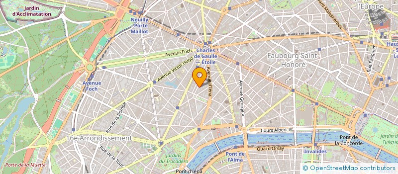 localisation de l'entreprise SCI LOYOLA773  PARIS