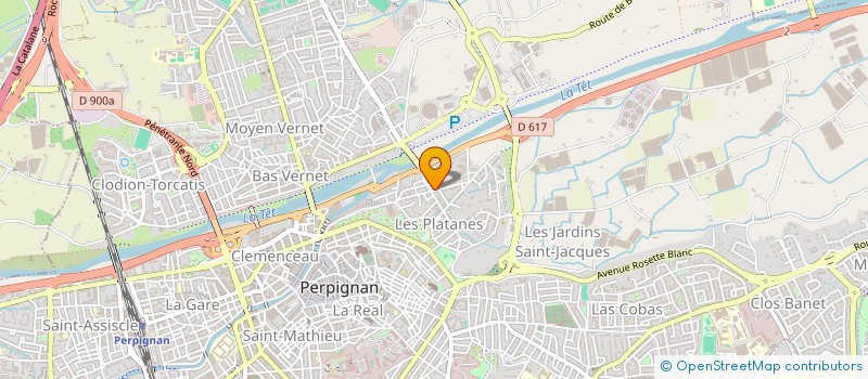 localisation de l'entreprise SCI LOYS à PERPIGNAN