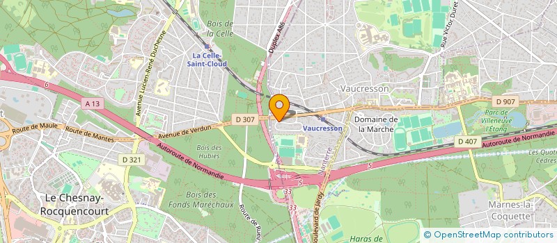 localisation de l'entreprise SCI LOYS LUCHA à VAUCRESSON
