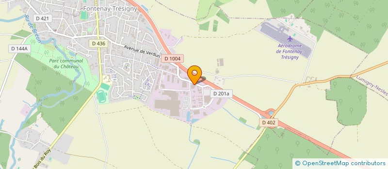 localisation de l'entreprise SCI LOZANE  FONTENAY-TRESIGNY