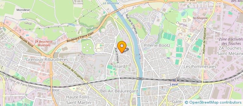 localisation de l'entreprise SCI LOZEPIENNE à LAVAL
