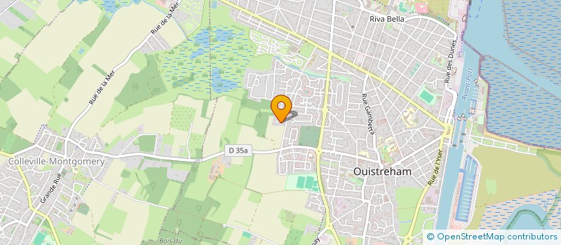 localisation de l'entreprise SCI LOZIMMO  OUISTREHAM