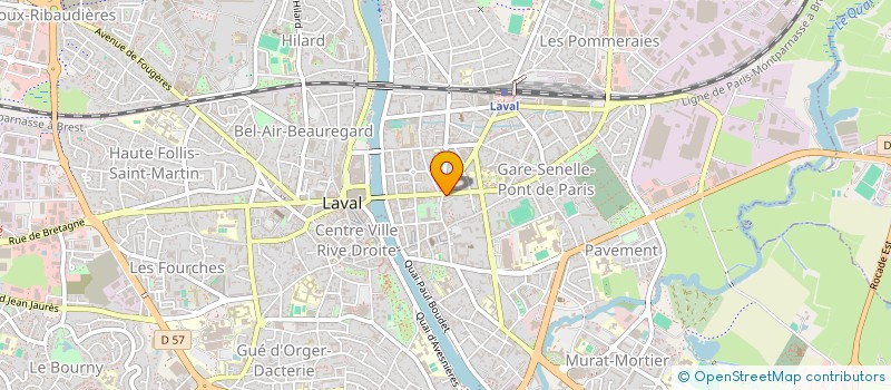 localisation de l'entreprise SCI LP à LAVAL
