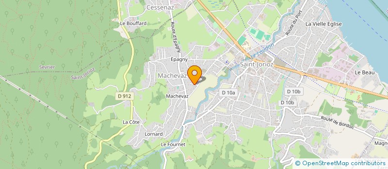 localisation de l'entreprise SCI LP à SAINT-JORIOZ