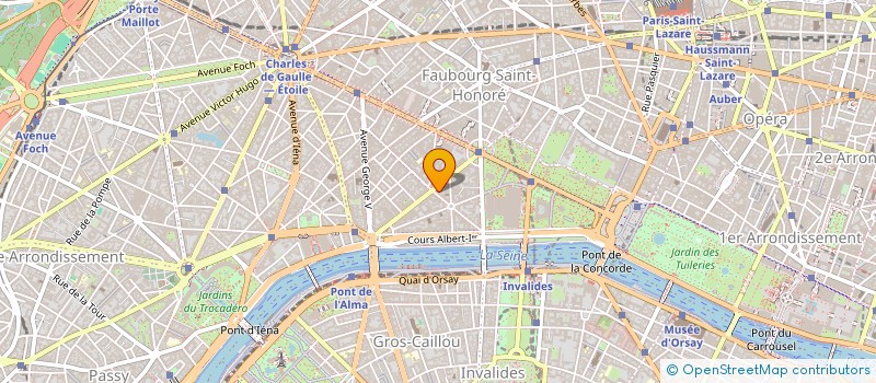 localisation de l'entreprise SCI LP  PARIS