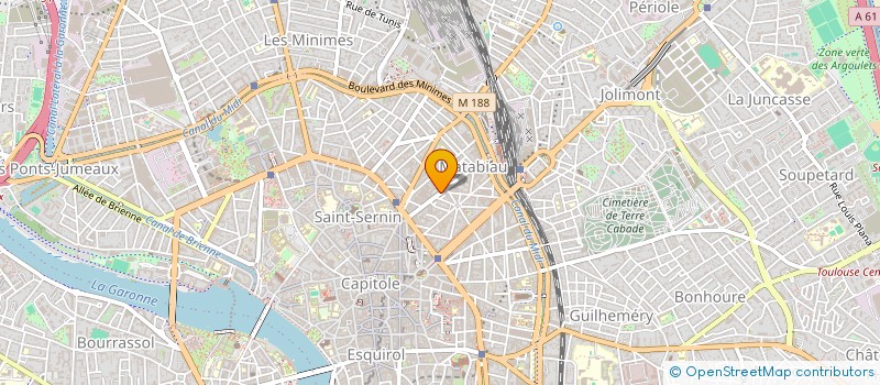 localisation de l'entreprise SCI LP CANNES à TOULOUSE