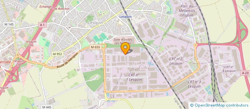 localisation de l'entreprise SCI LP DENAIN à LESQUIN