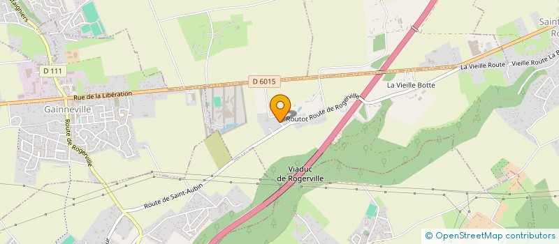 localisation de l'entreprise SCI LP GESTION  SAINT-AUBIN-ROUTOT