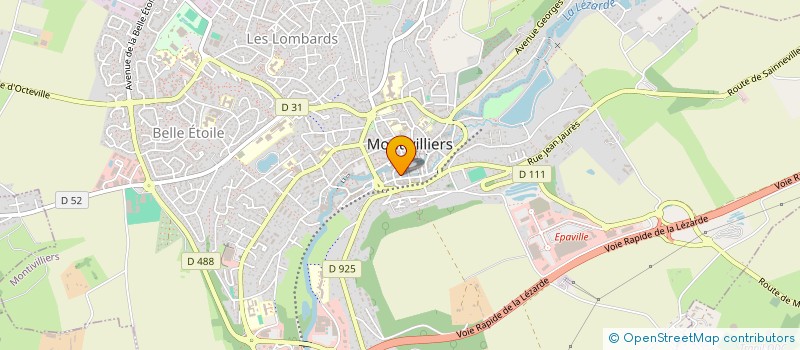 localisation de l'entreprise SCI LP IMMOBILIERE  MONTIVILLIERS