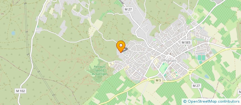 localisation de l'entreprise SCI LP INVEST  PIGNAN