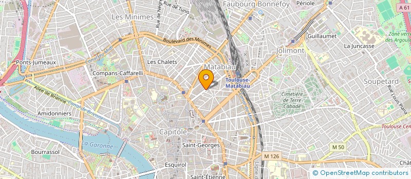 localisation de l'entreprise SCI LP PROMOTION HORIZON à TOULOUSE