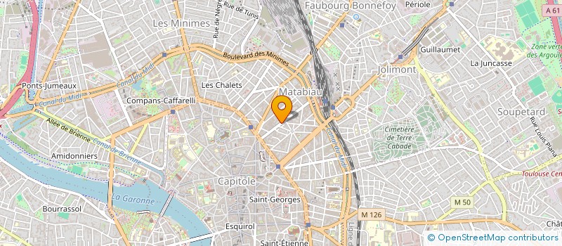 localisation de l'entreprise SCI LP PROMOTION MAI à TOULOUSE