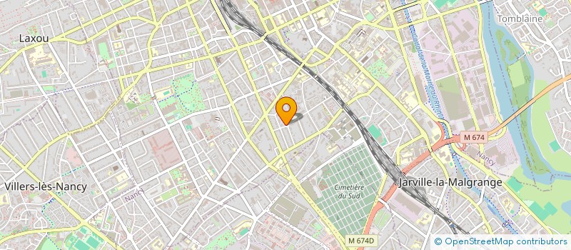 localisation de l'entreprise SCI LPA MON DESERT  NANCY