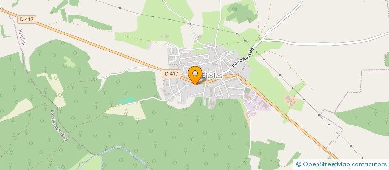 localisation de l'entreprise SCI LPC à BIESLES