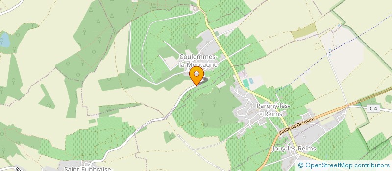 localisation de l'entreprise SCI LPCM  COULOMMES-LA-MONTAGNE