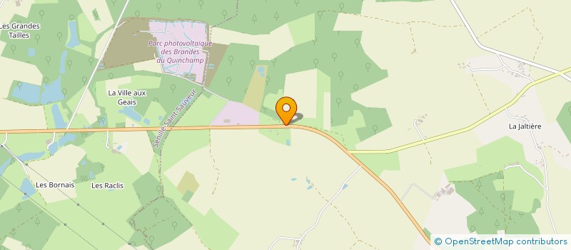 localisation de l'entreprise SCI LPE  COUSSAY-LES-BOIS