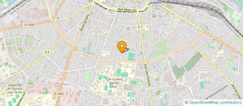 localisation de l'entreprise SCI LPF à AMIENS