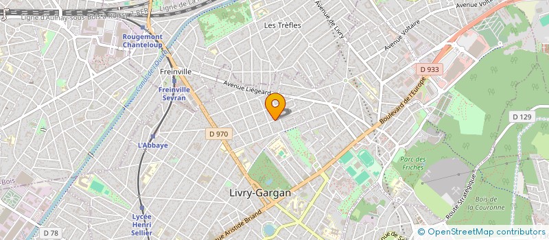 localisation de l'entreprise SCI LPF 93 à LIVRY-GARGAN