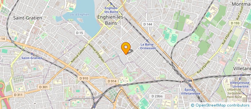localisation de l'entreprise SCI LPFA à ENGHIEN-LES-BAINS