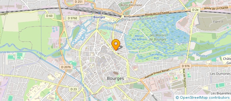 localisation de l'entreprise SCI LPFT SAINT-BONNET  BOURGES