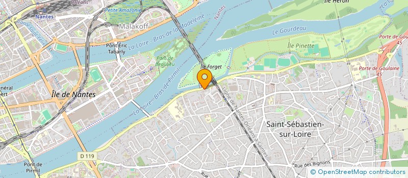 localisation de l'entreprise SCI LPJ2 à SAINT-SEBASTIEN-SUR-LOIRE