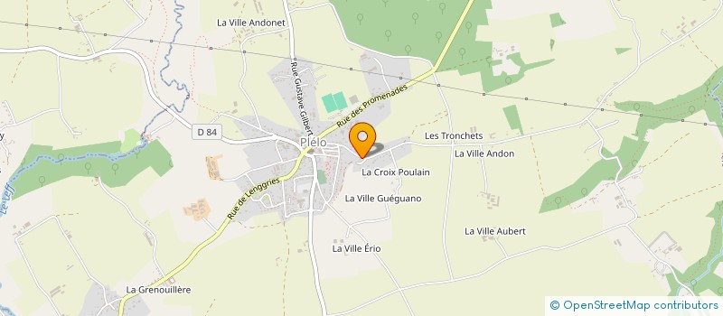 localisation de l'entreprise SCI LPLM à PLELO