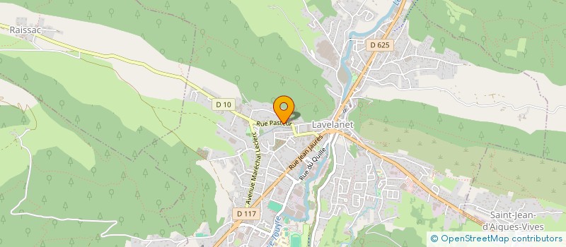 localisation de l'entreprise SCI LPM à LAVELANET