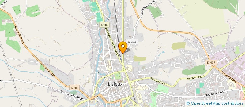 localisation de l'entreprise SCI LPP à LISIEUX