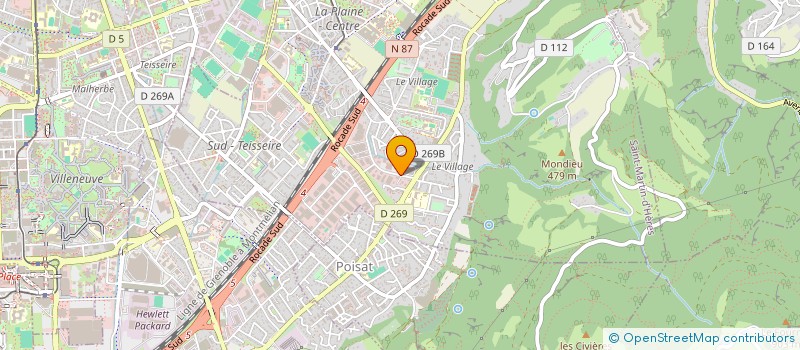 localisation de l'entreprise SCI LPPTK IMMO  SAINT-MARTIN-D'HERES