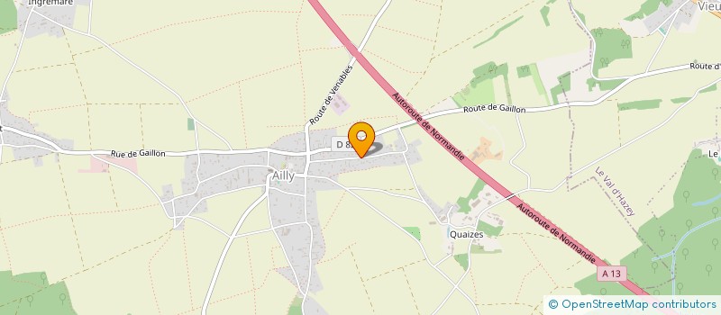 localisation de l'entreprise SCI LPRMD  AILLY