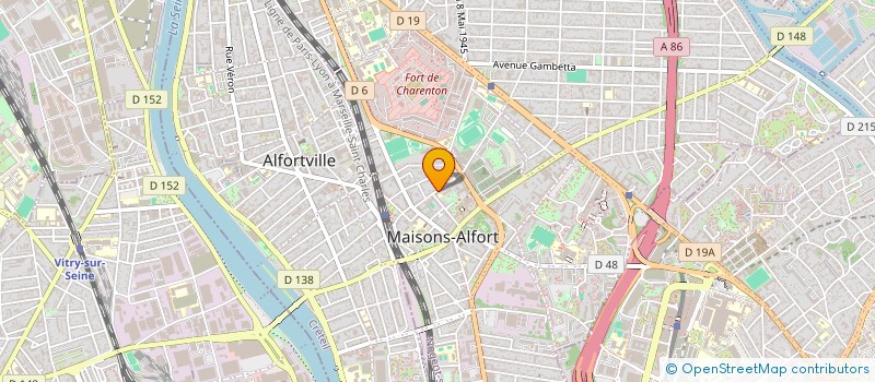localisation de l'entreprise SCI LPS à MAISONS-ALFORT