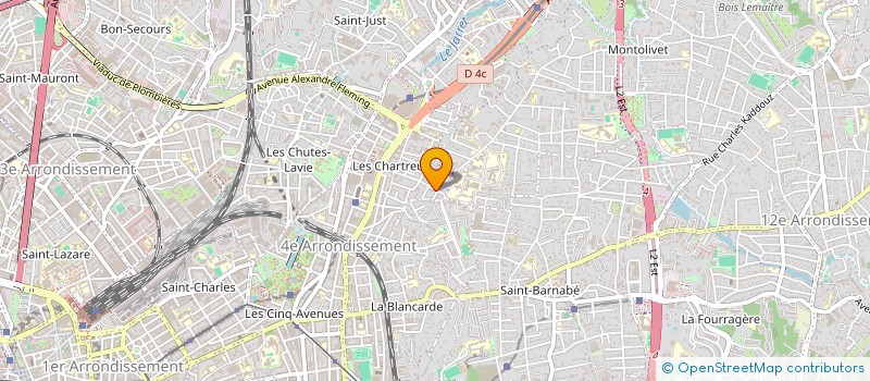 localisation de l'entreprise SCI LPS à MARSEILLE