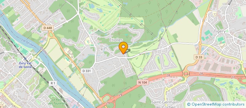 localisation de l'entreprise SCI LPZ  ETIOLLES