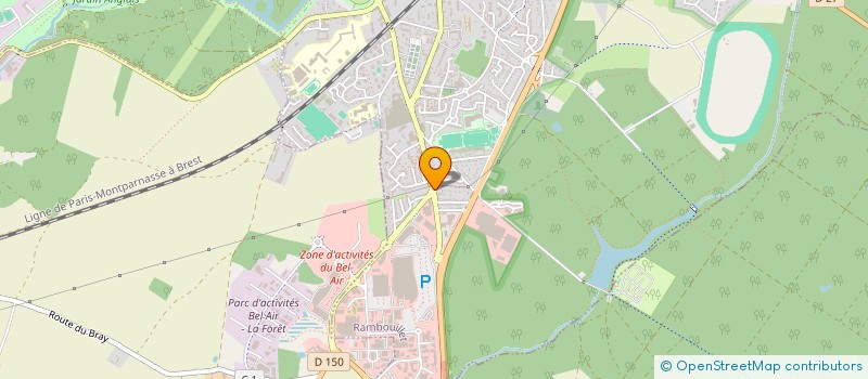 localisation de l'entreprise SCI LQQ  RAMBOUILLET