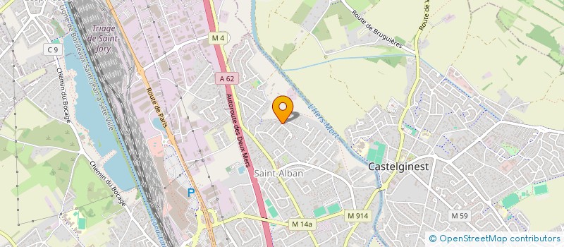 localisation de l'entreprise SCI LR  SAINT-ALBAN