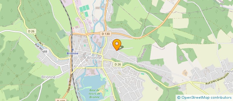 localisation de l'entreprise SCI LR CONCEPT-IMMO  BRIONNE