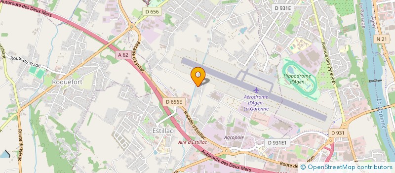 localisation de l'entreprise SCI LR DU CANAL  ESTILLAC