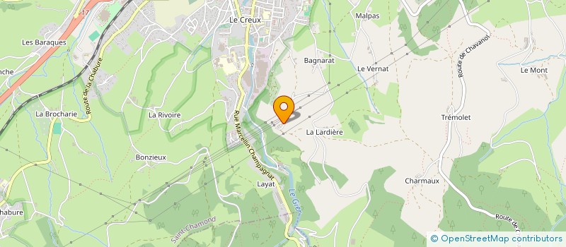 localisation de l'entreprise SCI LR IMMO  SAINT-CHAMOND