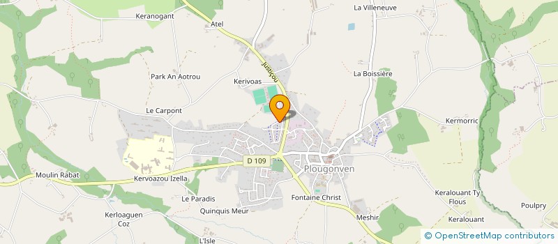 localisation de l'entreprise SCI LR IMMO  CARANTEC