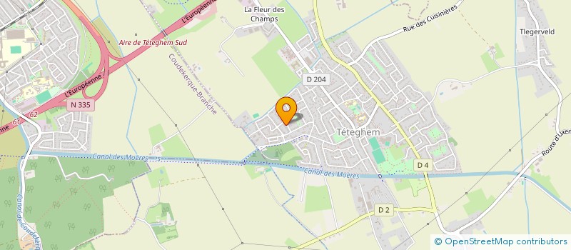 localisation de l'entreprise SCI LR IMMO  TETEGHEM-COUDEKERQUE-VILLAGE